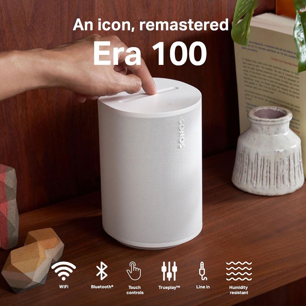 Buy SONOS Era 100 (Next Gen) with Built-in Alexa Smart Wi-Fi